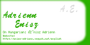 adrienn enisz business card